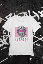 Load image into Gallery viewer, Intense Feelings Women Half Sleeves T-shirt- KidsFashionVilla
