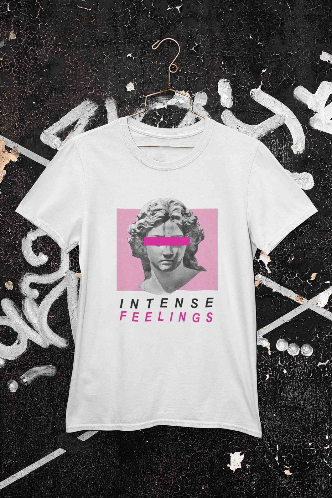 Intense Feelings Women Half Sleeves T-shirt- KidsFashionVilla