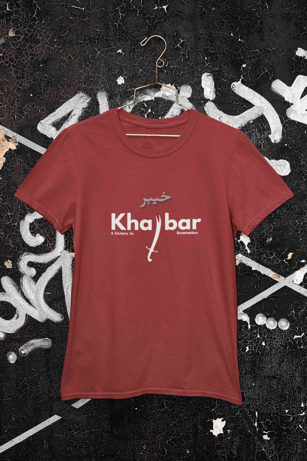 Khaybar Mens Half Sleeves T-shirt- KidsFashionVilla