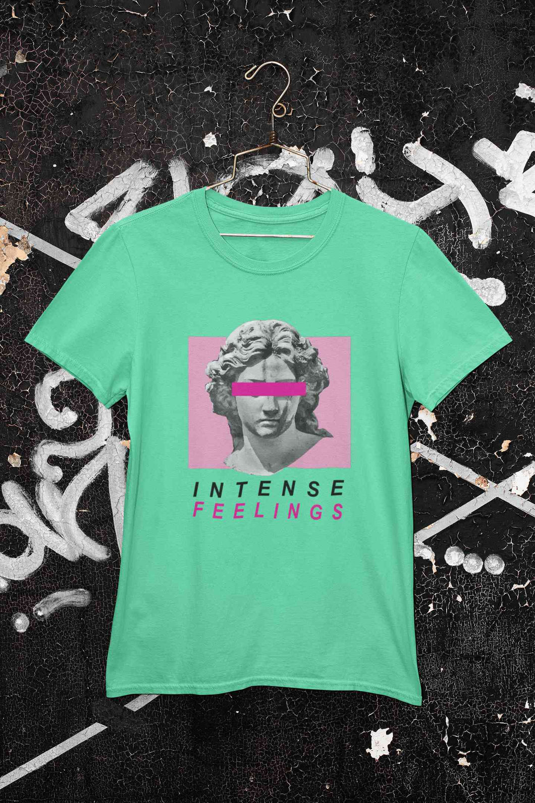Intense Feelings Women Half Sleeves T-shirt- KidsFashionVilla