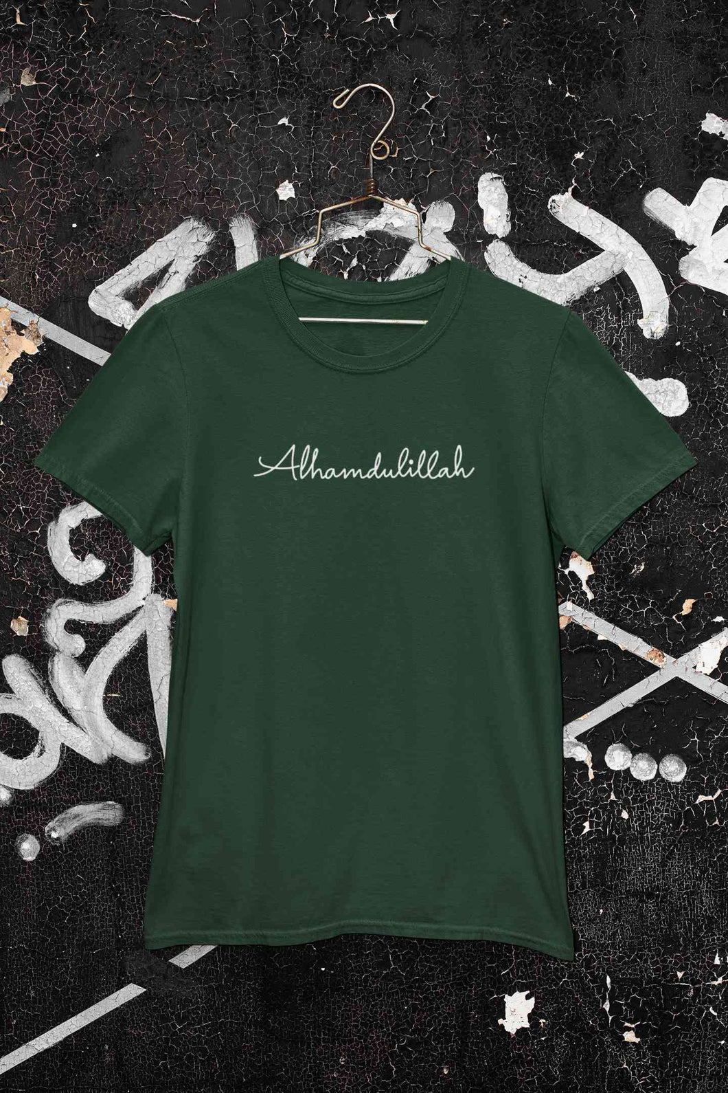 Alhamdulillah Mens Half Sleeves T-shirt- KidsFashionVilla
