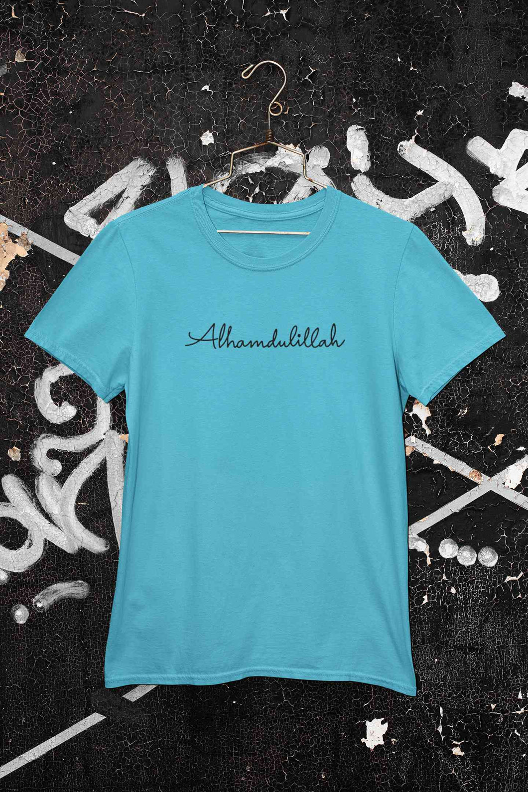 Alhamdulillah Mens Half Sleeves T-shirt- KidsFashionVilla