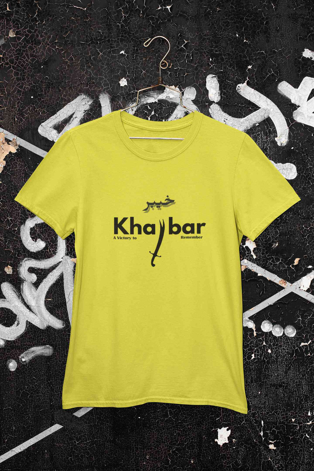 Khaybar Mens Half Sleeves T-shirt- KidsFashionVilla