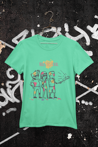 Friends Selfie Holi Women Half Sleeves T-shirt- KidsFashionVilla