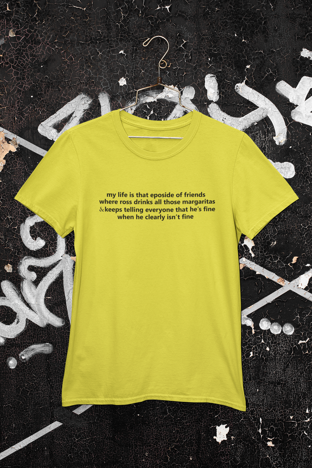 My Life Is That Eposide of Friends Mens Half Sleeves T-shirt- KidsFashionVilla