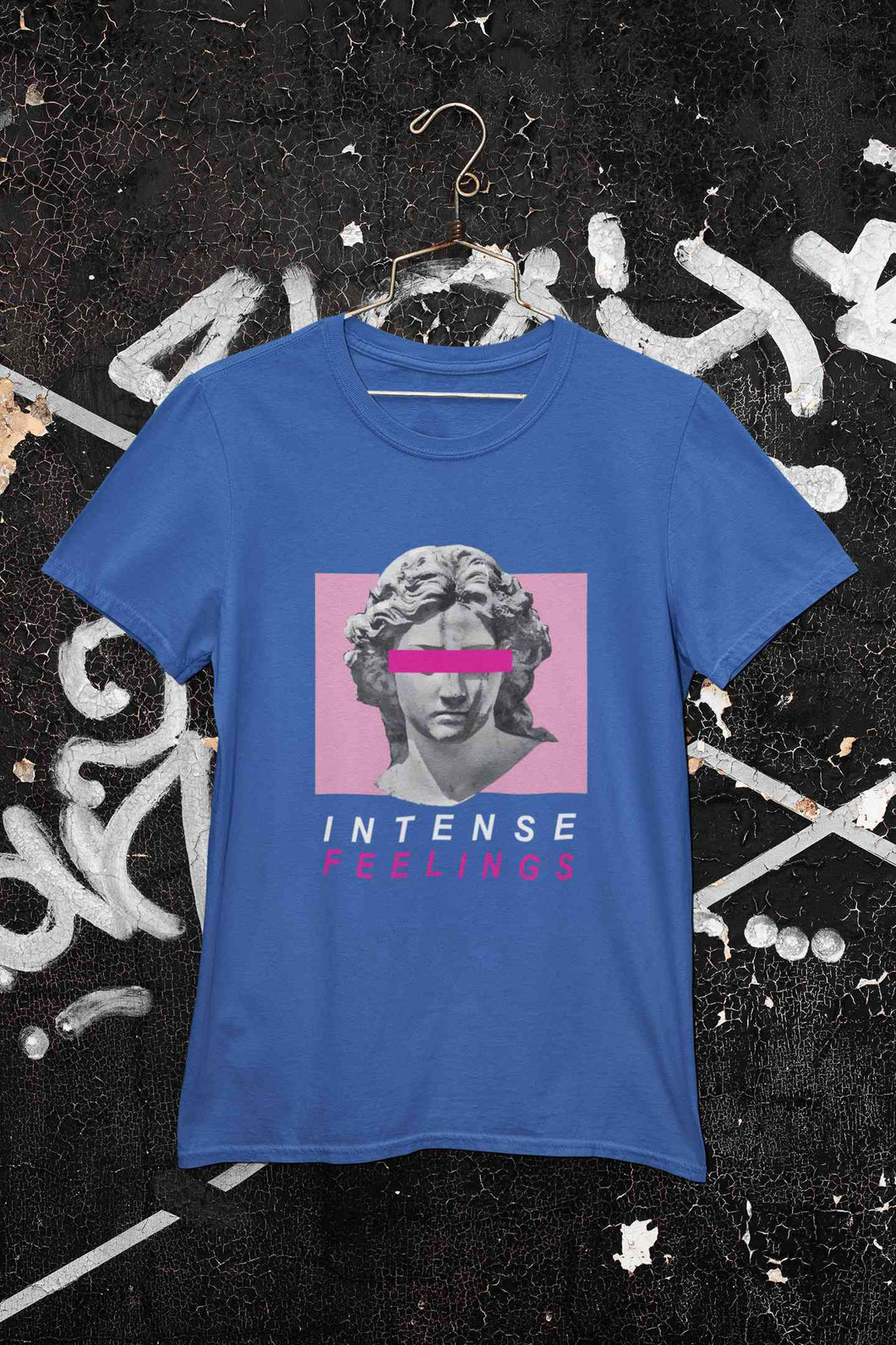 Intense Feelings Women Half Sleeves T-shirt- KidsFashionVilla