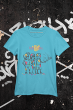 Load image into Gallery viewer, Friends Selfie Holi Women Half Sleeves T-shirt- KidsFashionVilla
