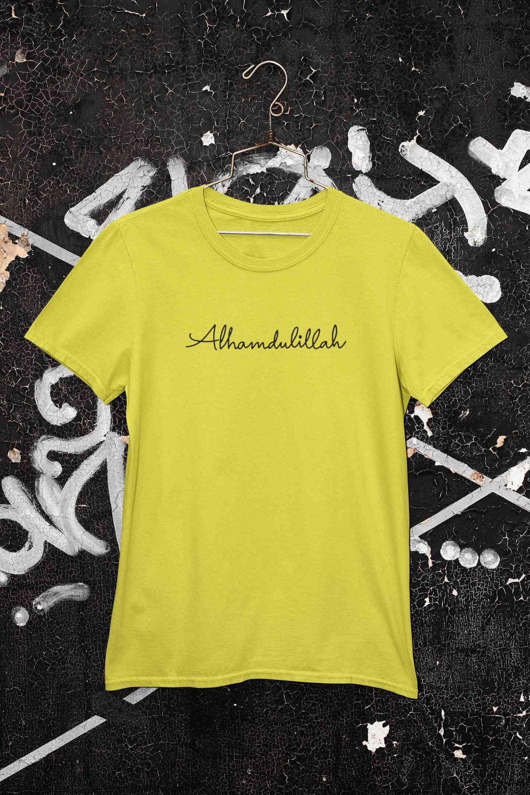 Alhamdulillah Mens Half Sleeves T-shirt- KidsFashionVilla