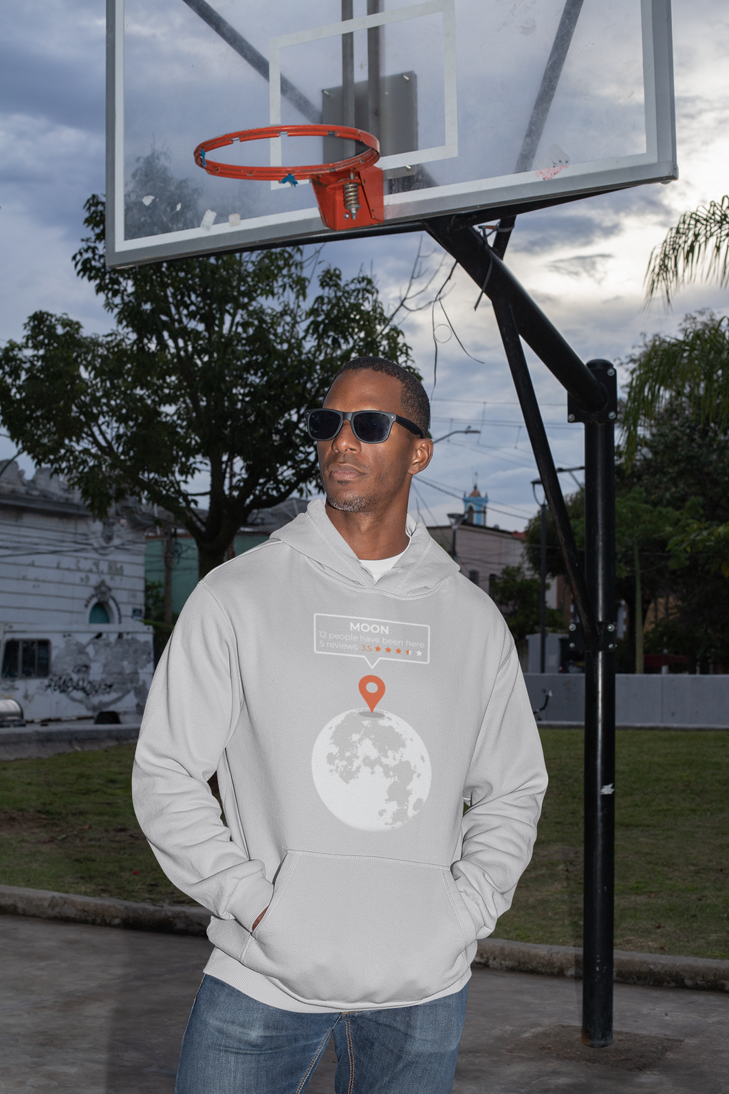 Moon Location  Men Hoodies-KidsFashionVilla
