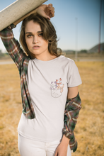 Load image into Gallery viewer, Cute Kitty Women Half Sleeves T-shirt- KidsFashionVilla
