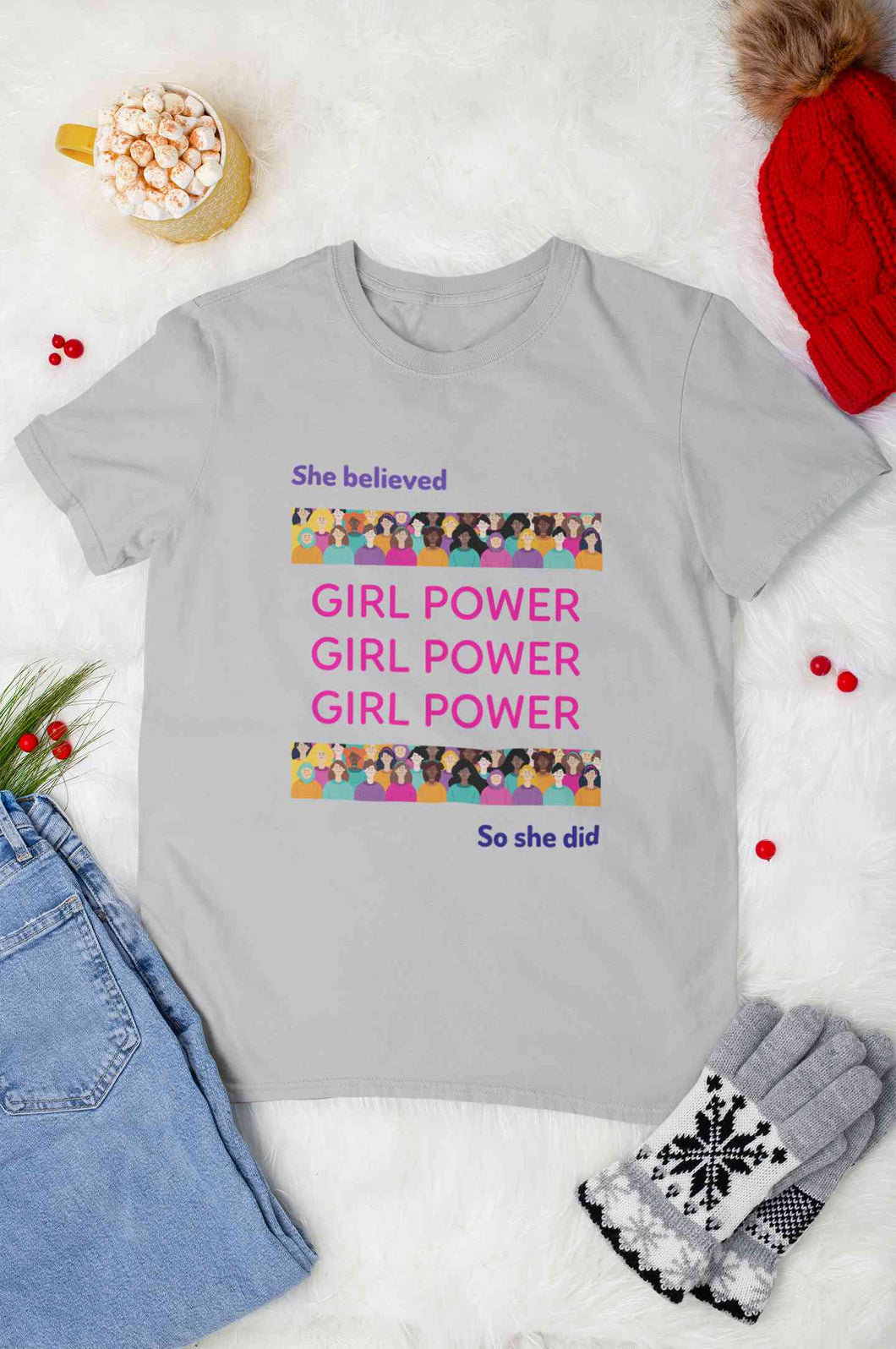 Trendy Feminist Quotes Women Half Sleeves T-shirt- KidsFashionVilla