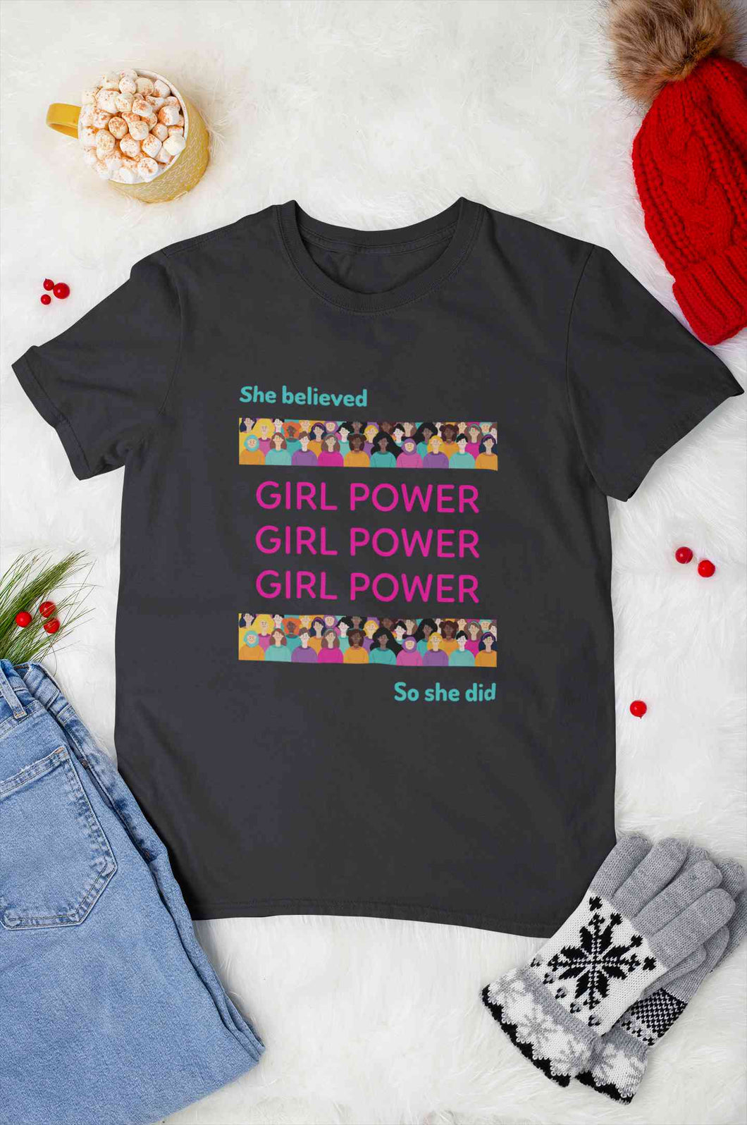 Trendy Feminist Quotes Women Half Sleeves T-shirt- KidsFashionVilla