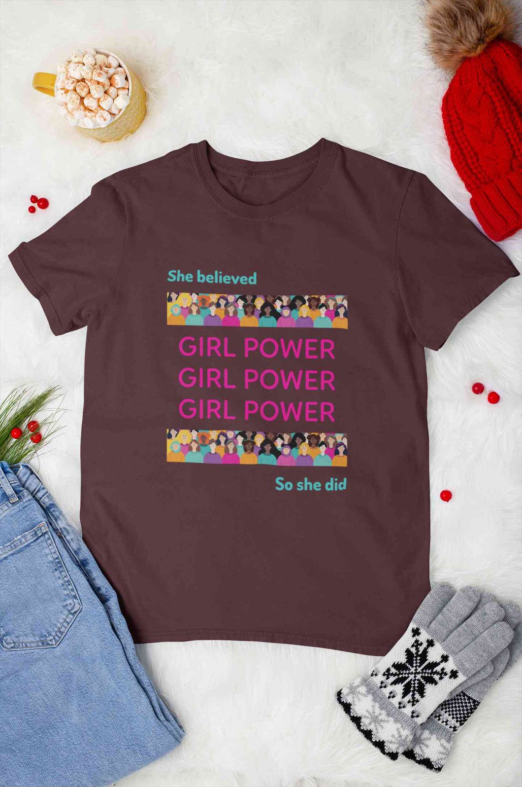 Trendy Feminist Quotes Women Half Sleeves T-shirt- KidsFashionVilla