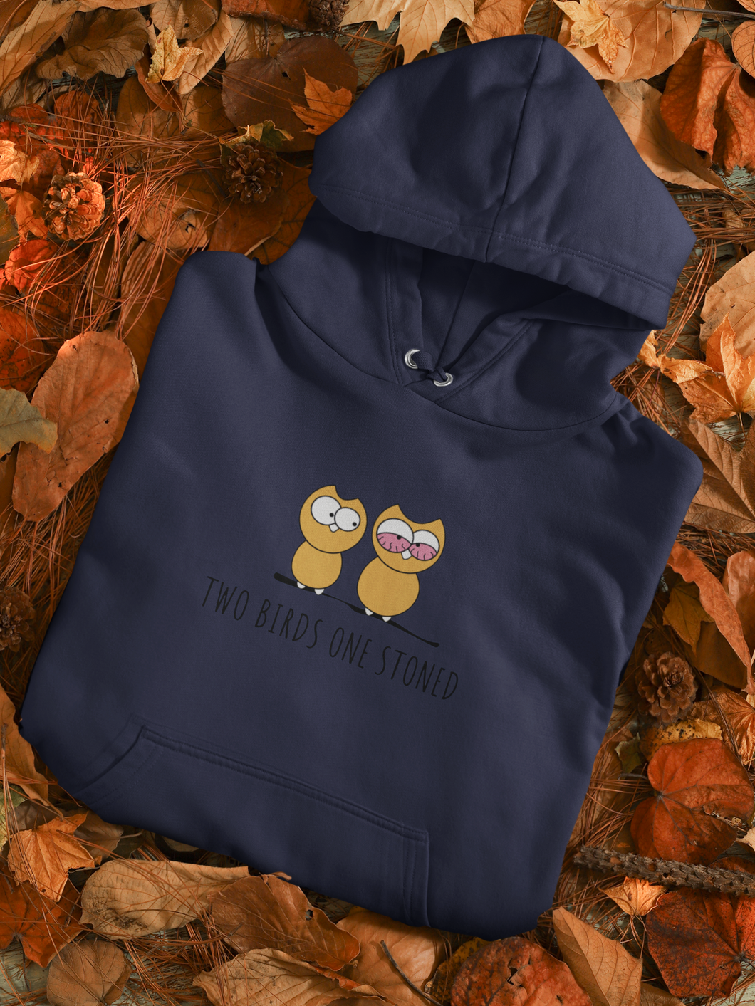 Stoned Bird Men Hoodies-KidsFashionVilla