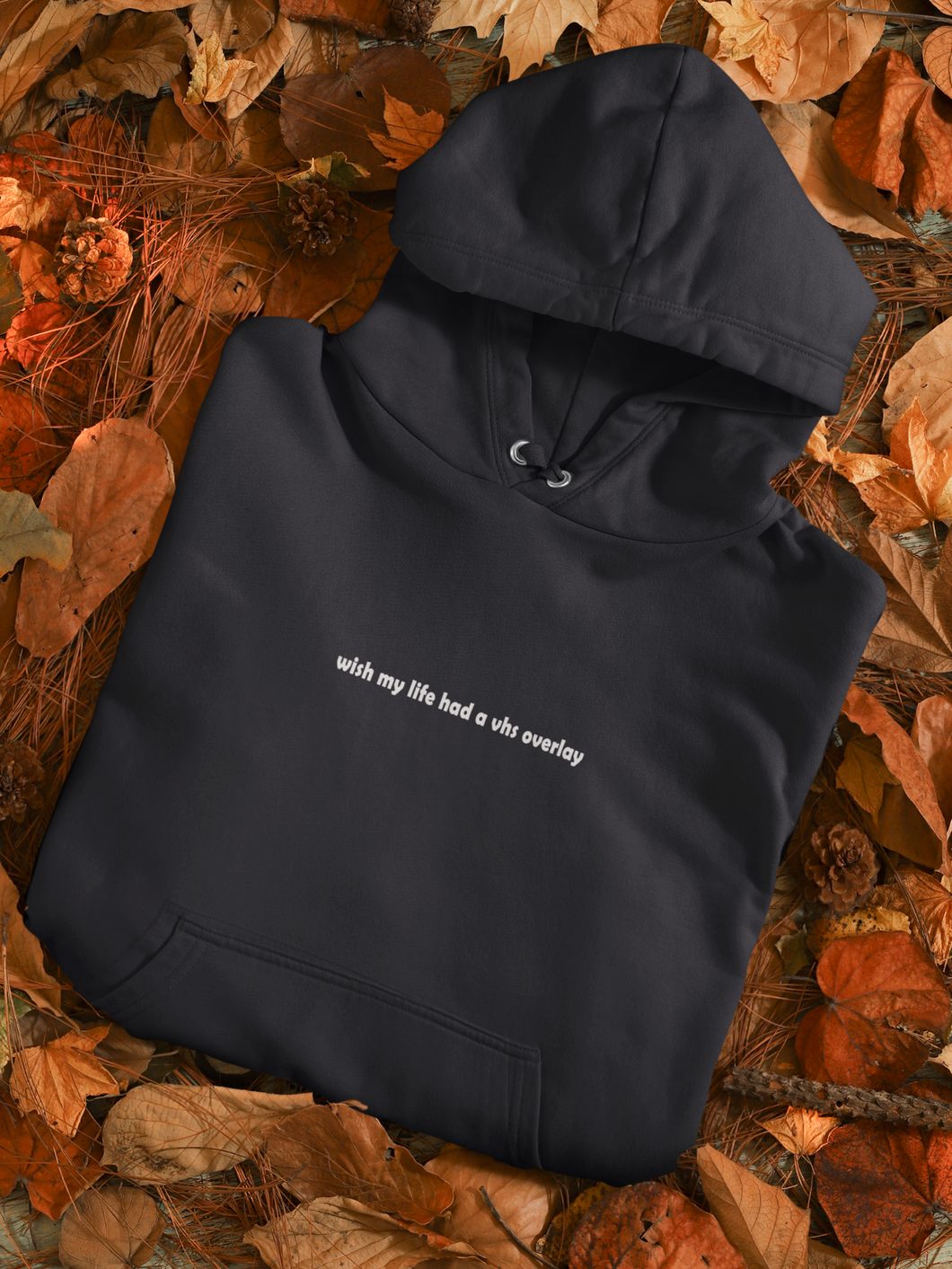 Wish My Life Had A Vhs Overlay  Men Hoodies-KidsFashionVilla