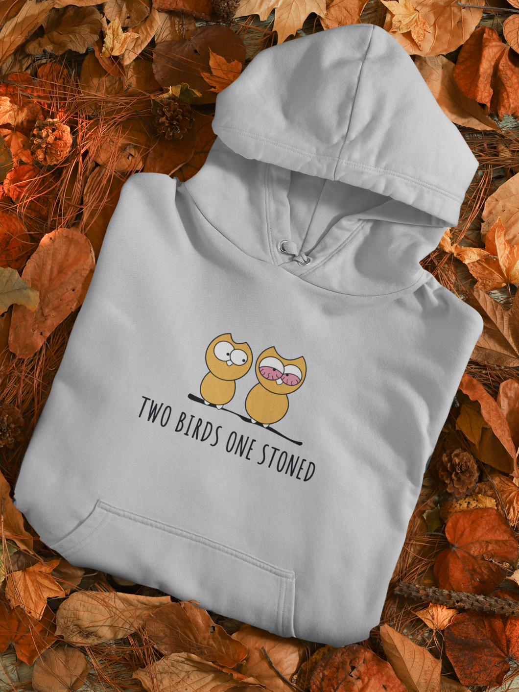 Stoned Bird Men Hoodies-KidsFashionVilla