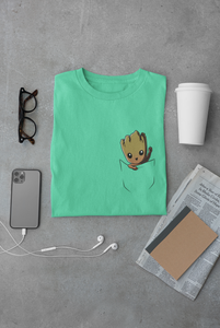 Groot Avengers Women Half Sleeves T-shirt- KidsFashionVilla