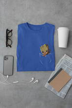 Load image into Gallery viewer, Groot Avengers Women Half Sleeves T-shirt- KidsFashionVilla
