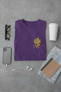 Groot Avengers Women Half Sleeves T-shirt- KidsFashionVilla