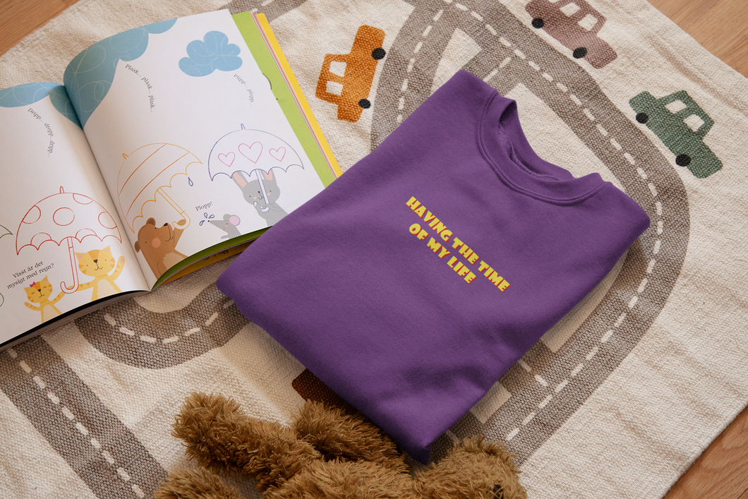 Having the time of my life Minimal Women Half Sleeves T-shirt- KidsFashionVilla