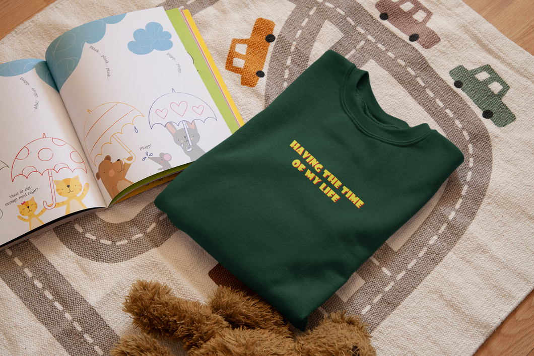 Having the time of my life Minimal Women Half Sleeves T-shirt- KidsFashionVilla