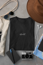Load image into Gallery viewer, Uh-Oh Minimal Women Half Sleeves T-shirt- KidsFashionVilla
