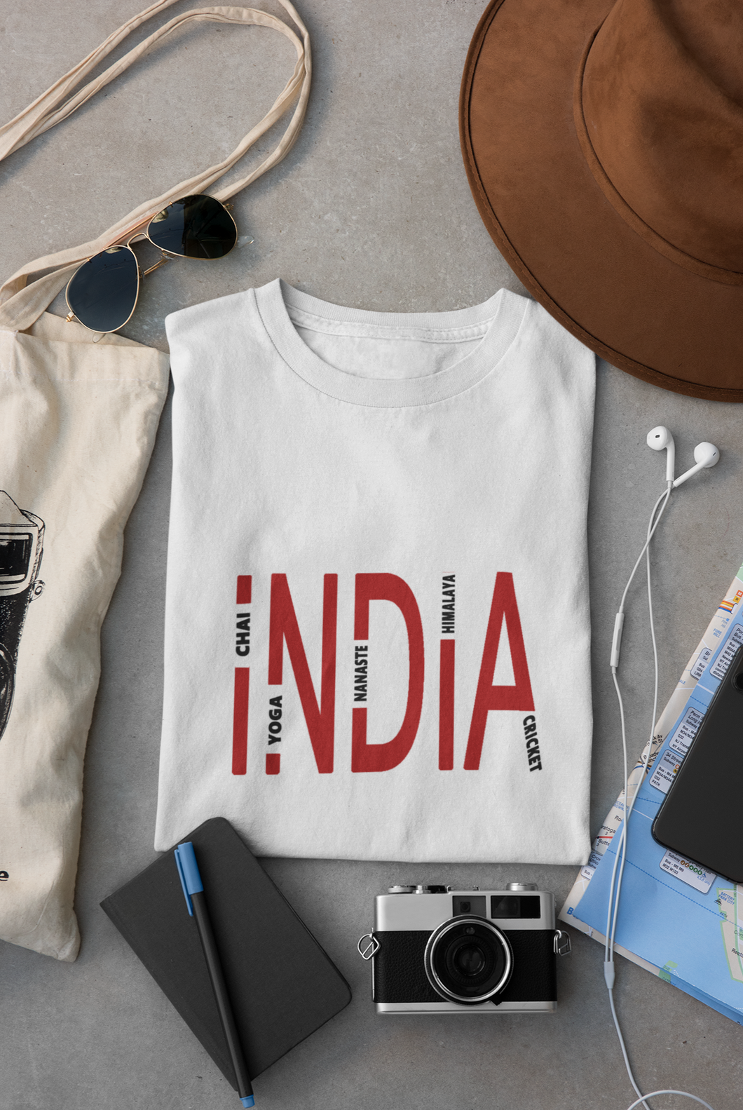 India Women Half Sleeves T-shirt- KidsFashionVilla