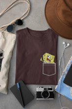 Load image into Gallery viewer, SpongeBob Women Half Sleeves T-shirt- KidsFashionVilla
