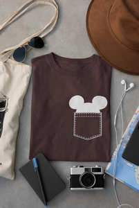 Mickey Women Half Sleeves T-shirt- KidsFashionVilla