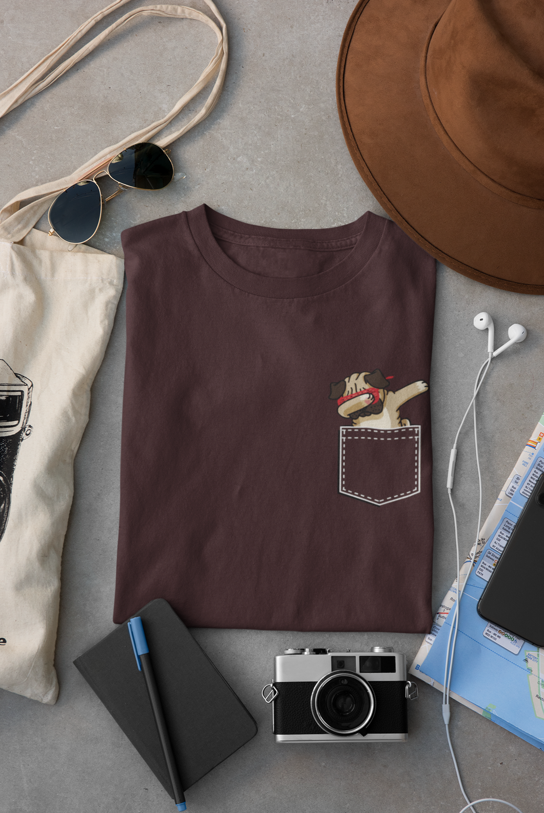 Pug Dabbing Women Half Sleeves T-shirt- KidsFashionVilla