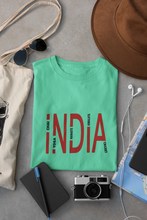 Load image into Gallery viewer, India Women Half Sleeves T-shirt- KidsFashionVilla
