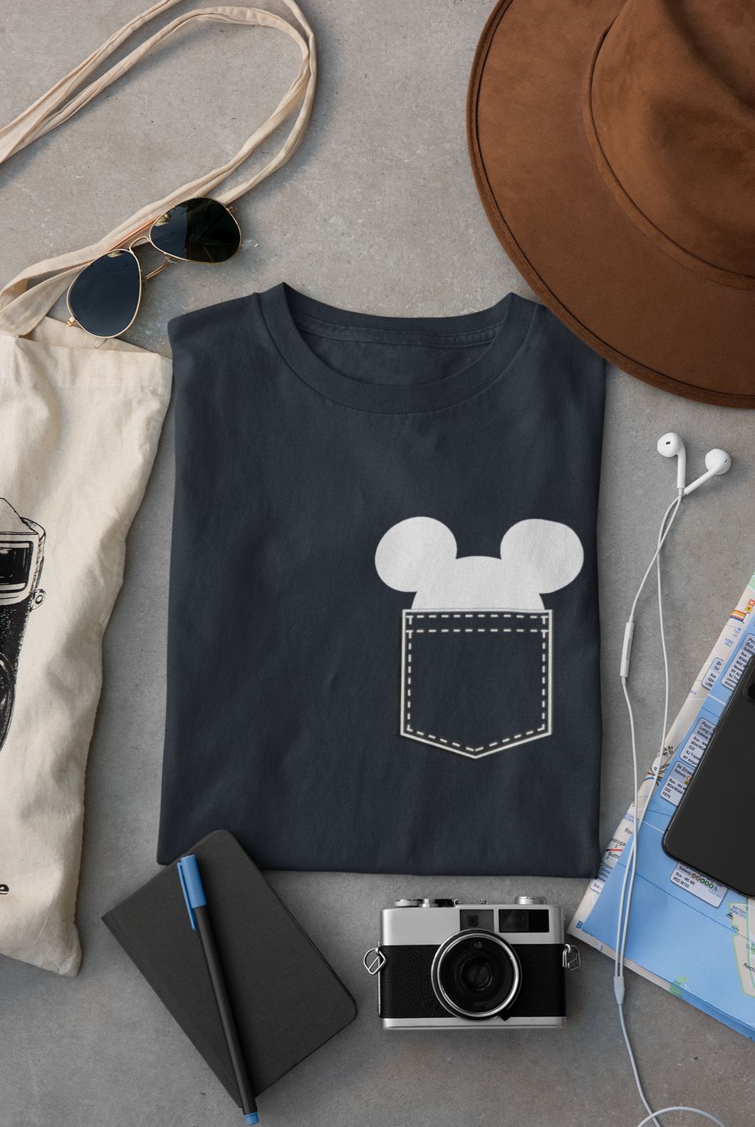 Mickey Women Half Sleeves T-shirt- KidsFashionVilla