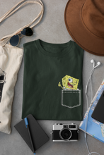 Load image into Gallery viewer, SpongeBob Women Half Sleeves T-shirt- KidsFashionVilla
