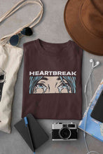 Load image into Gallery viewer, Eyes Shedding Tears Sad Broken Hearted Women Half Sleeves T-shirt- KidsFashionVilla
