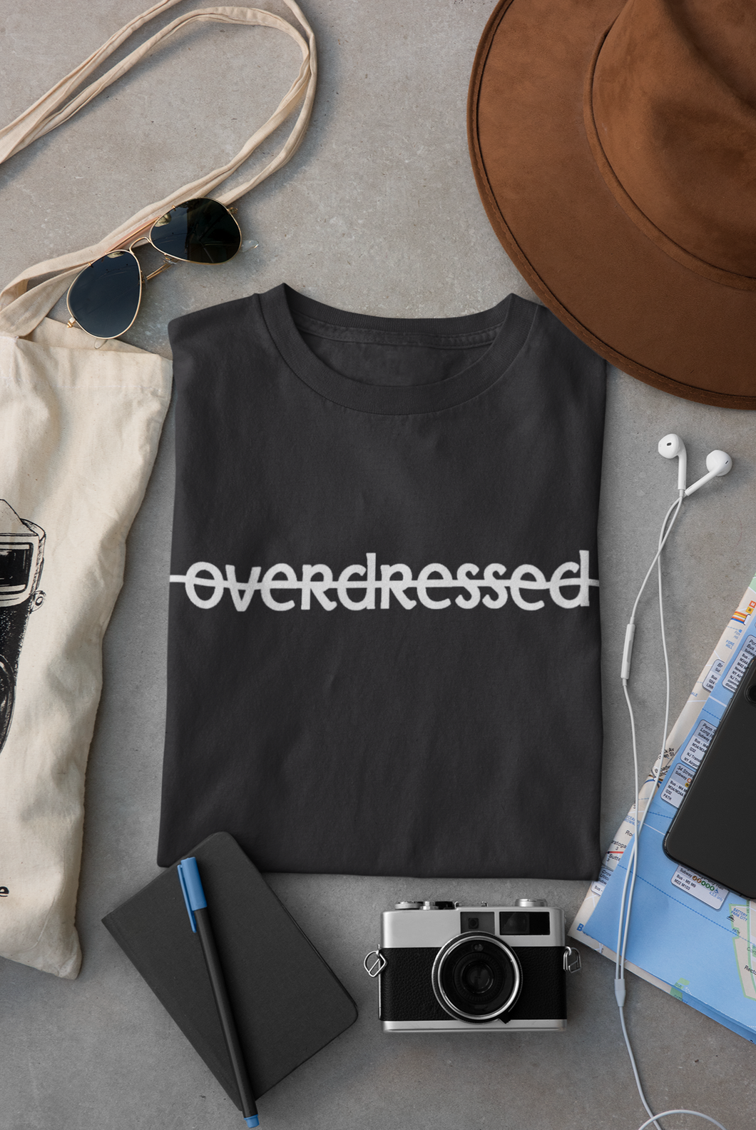 Overdressed Women Half Sleeves T-shirt- KidsFashionVilla