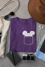 Load image into Gallery viewer, Mickey Women Half Sleeves T-shirt- KidsFashionVilla
