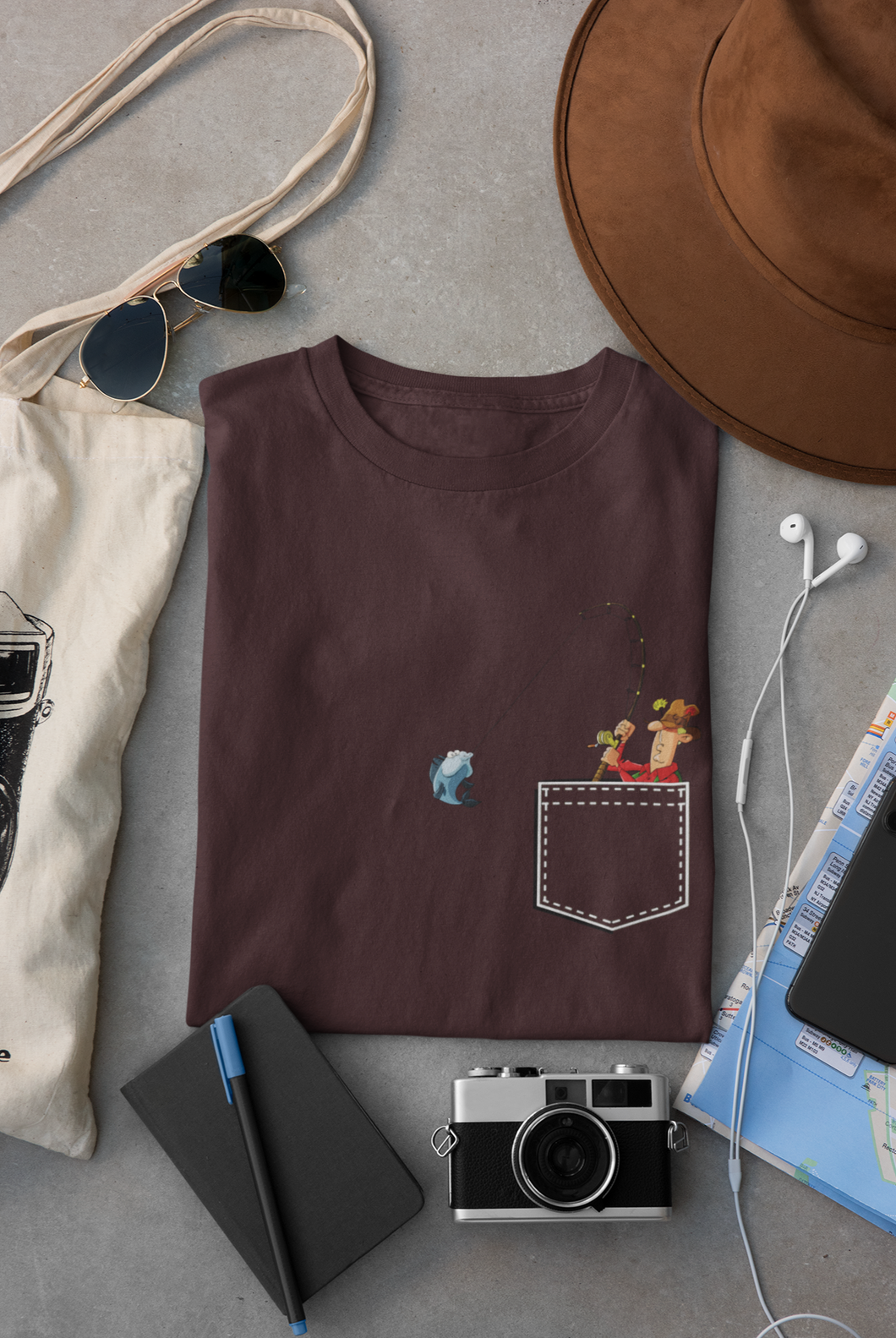 Fisher Man Women Half Sleeves T-shirt- KidsFashionVilla