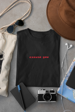 Load image into Gallery viewer, Excuse You Minimal Women Half Sleeves T-shirt- KidsFashionVilla
