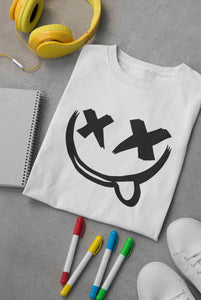 Cartoon Graphic Mens Half Sleeves T-shirt- KidsFashionVilla