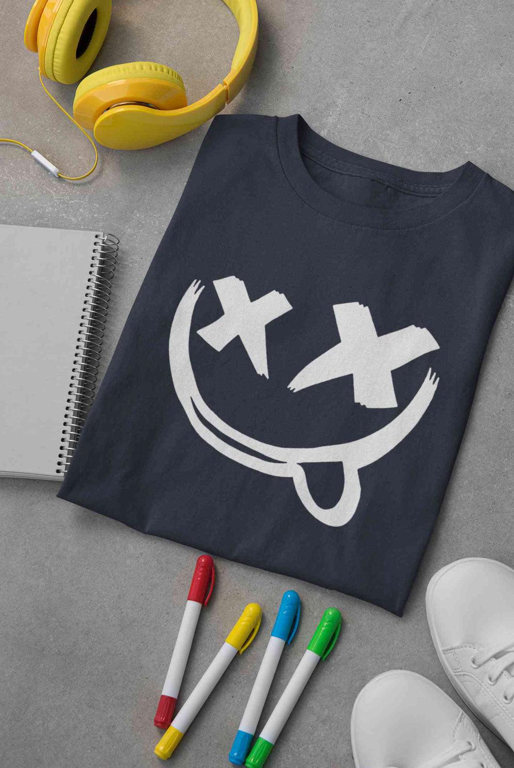 Cartoon Graphic Mens Half Sleeves T-shirt- KidsFashionVilla