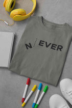 Load image into Gallery viewer, Never Women Half Sleeves T-shirt- KidsFashionVilla
