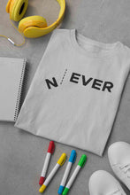 Load image into Gallery viewer, Never Mens Half Sleeves T-shirt- KidsFashionVilla
