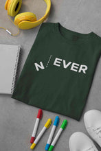 Load image into Gallery viewer, Never Women Half Sleeves T-shirt- KidsFashionVilla
