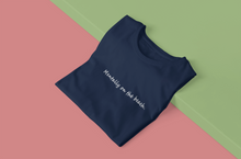 Load image into Gallery viewer, Mentally on the Beach Minimal Women Half Sleeves T-shirt- KidsFashionVilla
