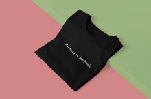 Load image into Gallery viewer, Mentally on the Beach Minimal Women Half Sleeves T-shirt- KidsFashionVilla
