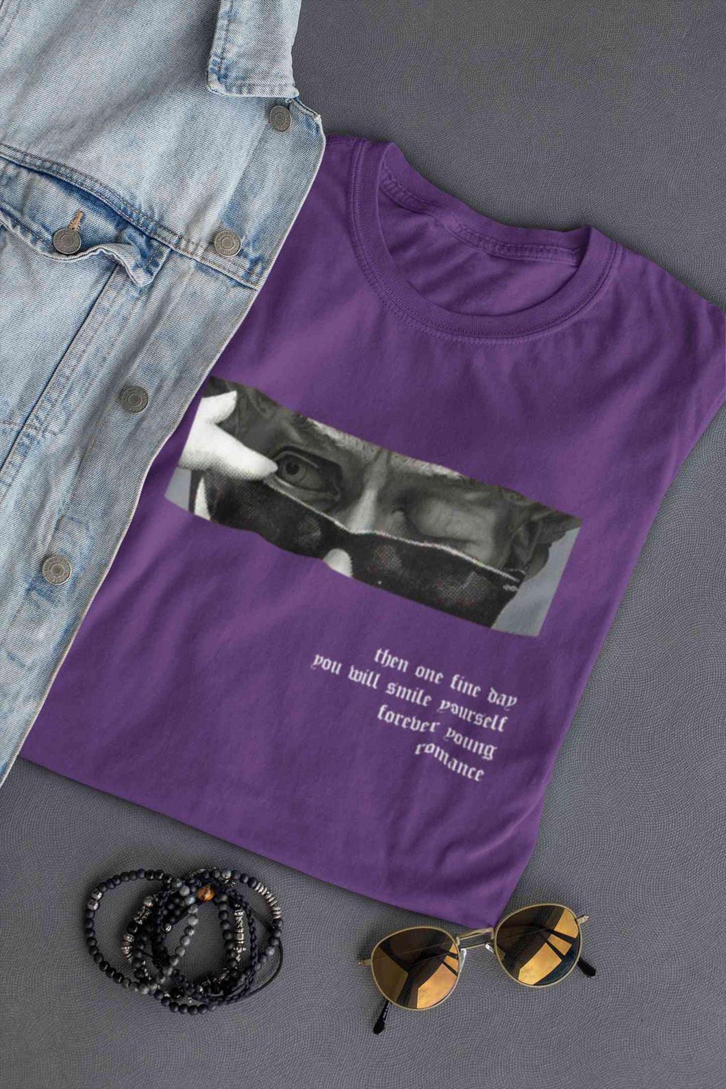 Forever Young Slogan Women Half Sleeves T-shirt- KidsFashionVilla