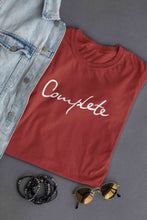 Load image into Gallery viewer, Complete Women Half Sleeves T-shirt- KidsFashionVilla
