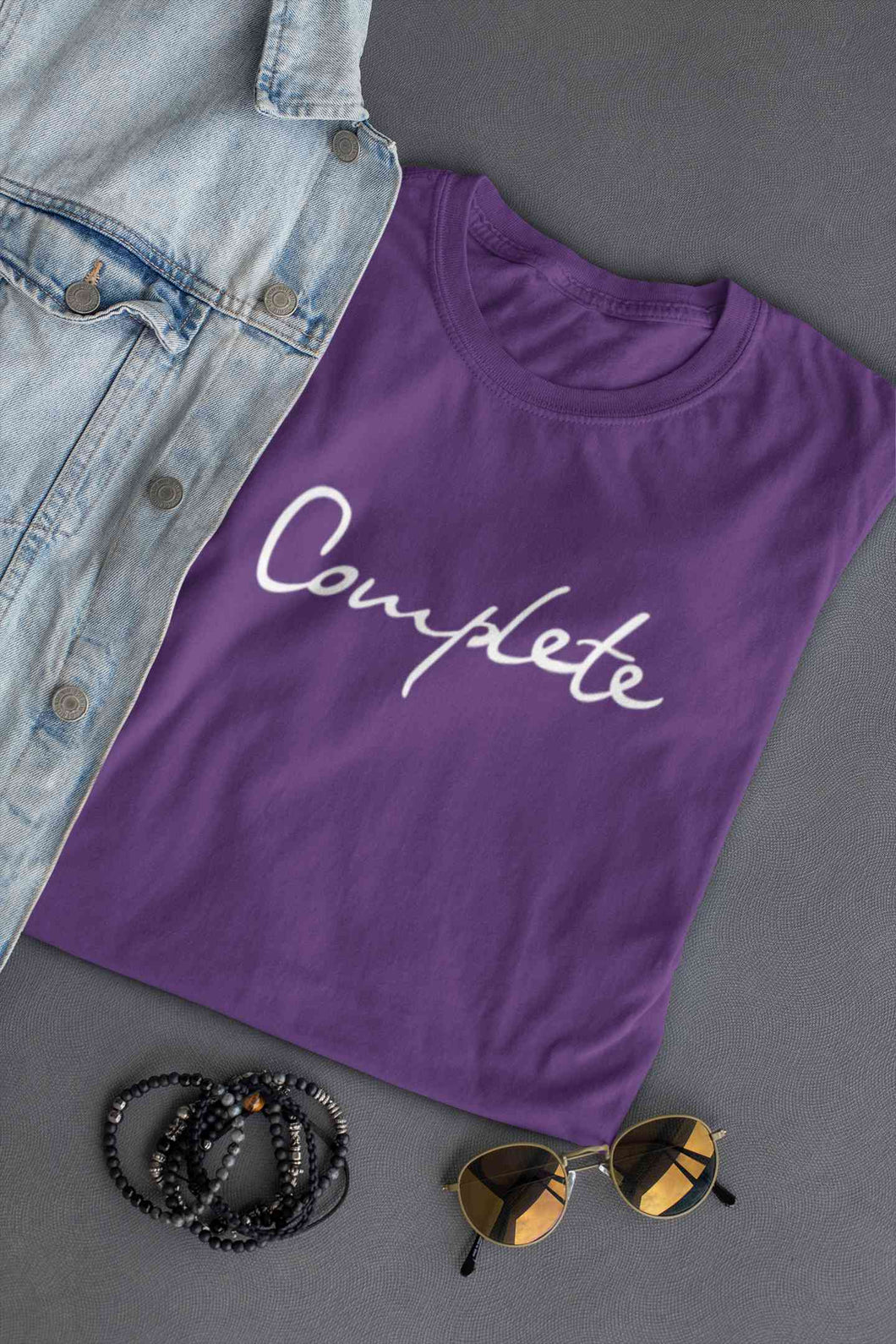 Complete Women Half Sleeves T-shirt- KidsFashionVilla