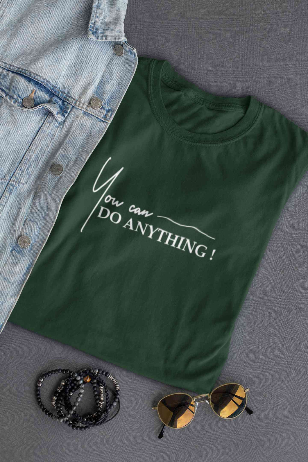You Can Do Anything Women Half Sleeves T-shirt- KidsFashionVilla
