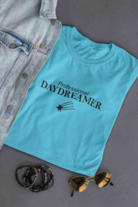 Day Dreamer Women Half Sleeves T-shirt- KidsFashionVilla